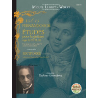 Guitar Works vol.13 - Fernando Sor Etudes  and  6 Works