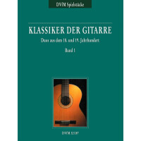 Klassiker der Gitarre Band 1