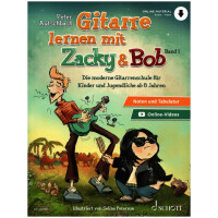 Gitarre lernen mit Zacky und Bob Band 1 (+Online Audio)