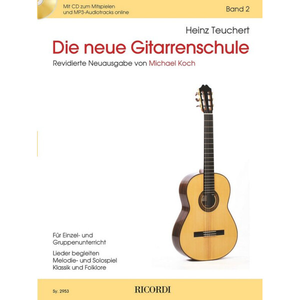 Die neue Gitarrenschule Band 2 (+CD +Audio online)