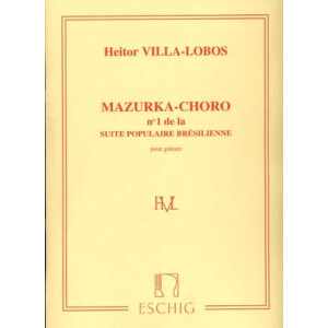 Mazurka-choro pour guitare