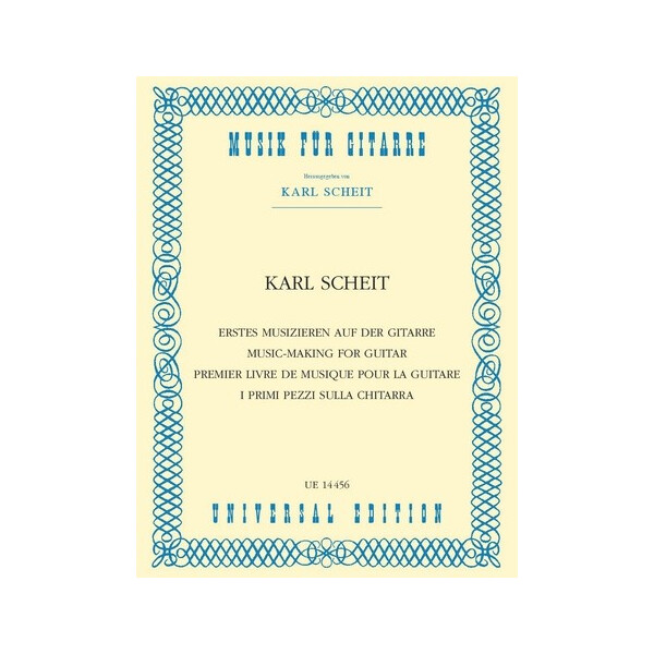 Erstes Musizieren auf der Gitarre