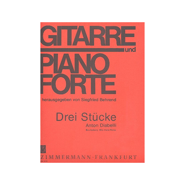 3 Stücke für Gitarre und Klavier