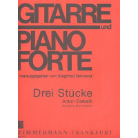 3 Stücke für Gitarre und Klavier