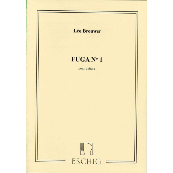 Fuga no.1 pour guitare