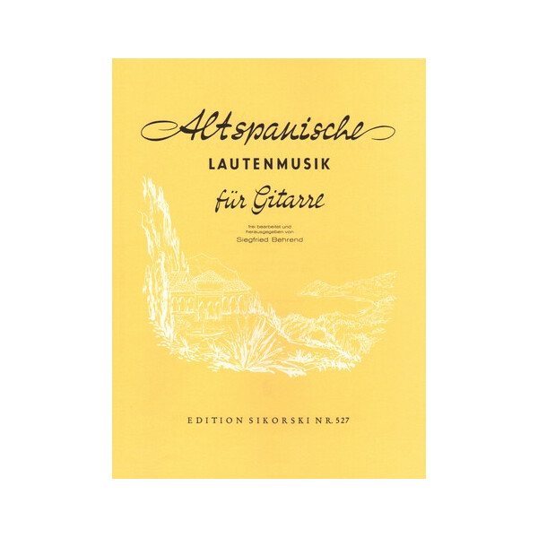 Alte europäische Lautenmusik Band 5