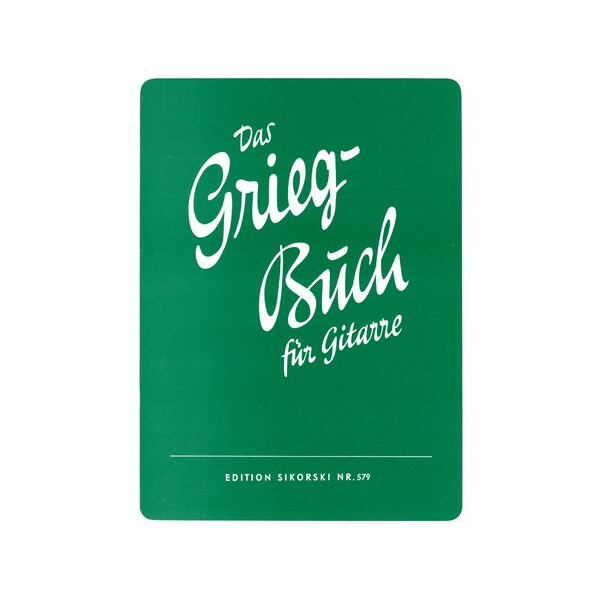 Das Grieg-Buch für Gitarre