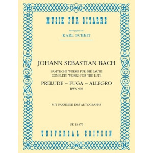 Präludium, Fuge und Allegro Es-Dur BWV998
