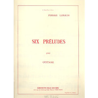 6 préludes pour guitare