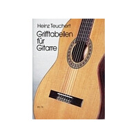 Grifftabelle für Gitarre