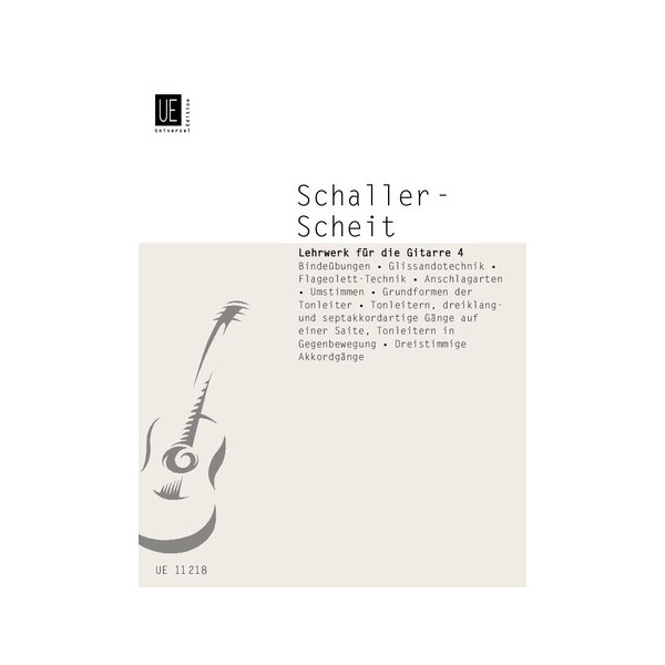 Lehrwerk für Gitarre Band 4