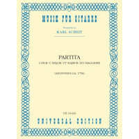 Partita C-Dur für Gitarre
