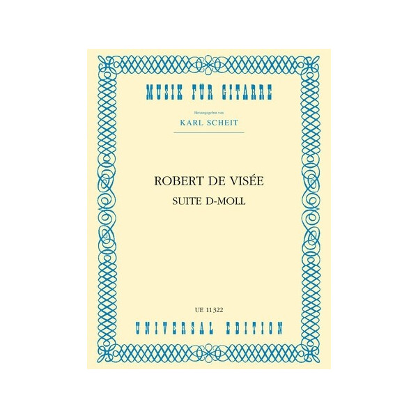 Suite d-Moll für Gitarre