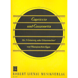 Capriccio und Canzonetten