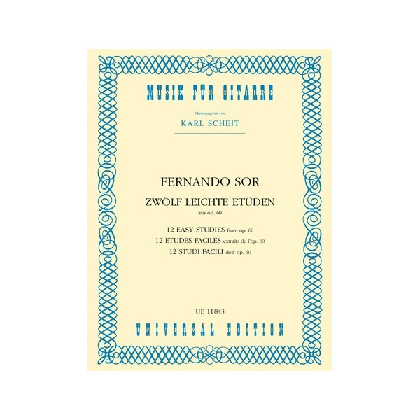 12 leichte Etüden op.60