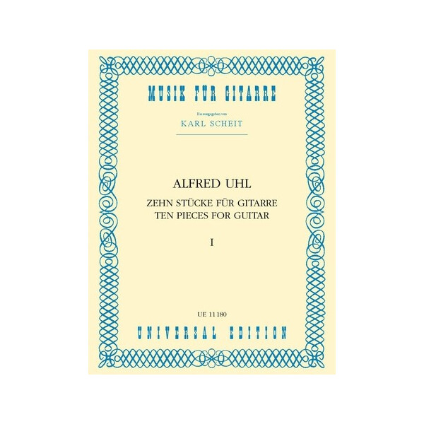 10 Stücke Band 1 für Gitarre