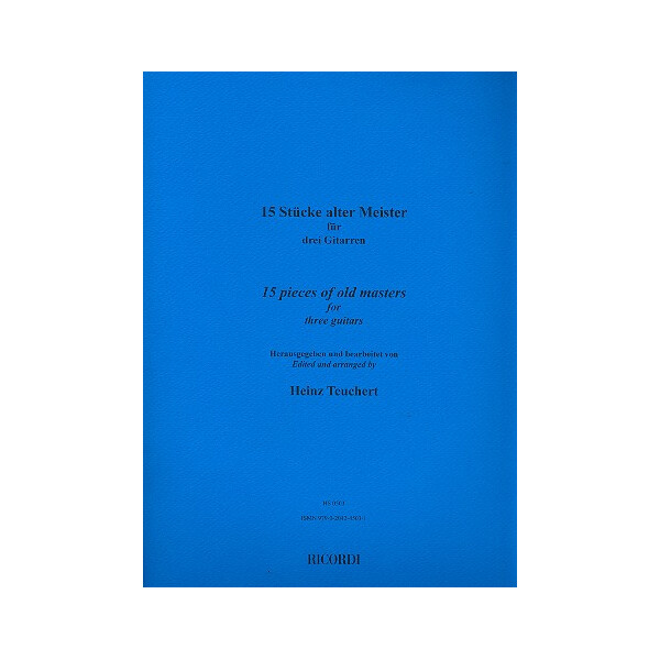 15 Stücke Alter Meister