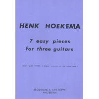7 easy Pieces for 3 guitars