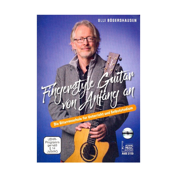 Fingerstyle Guitar von Anfang an (+DVD-ROM)