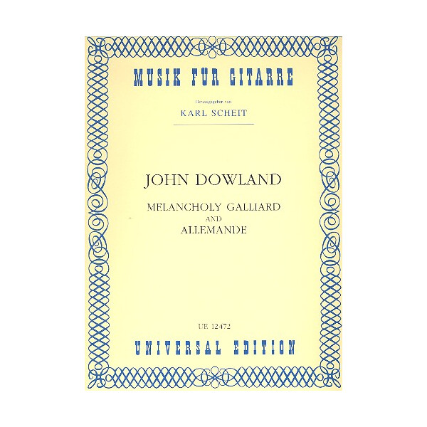 Melancholy Galliard and Allemande