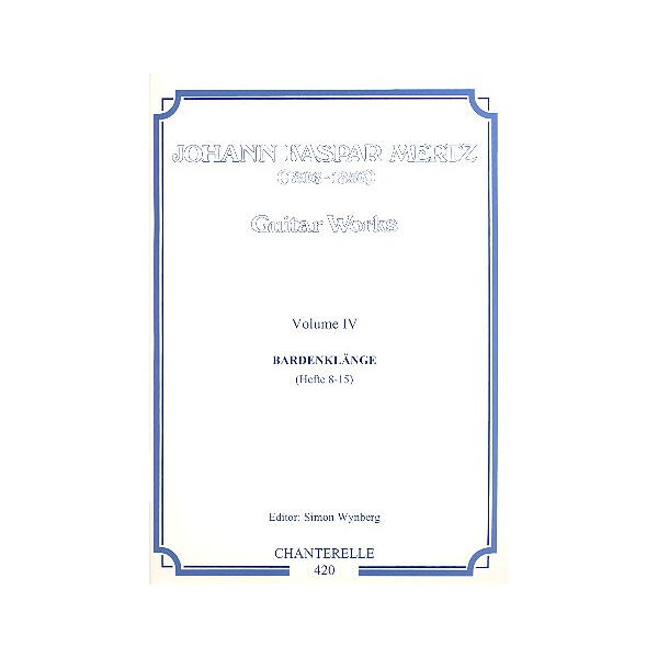 Bardenklänge op.13 Hefte 8-15