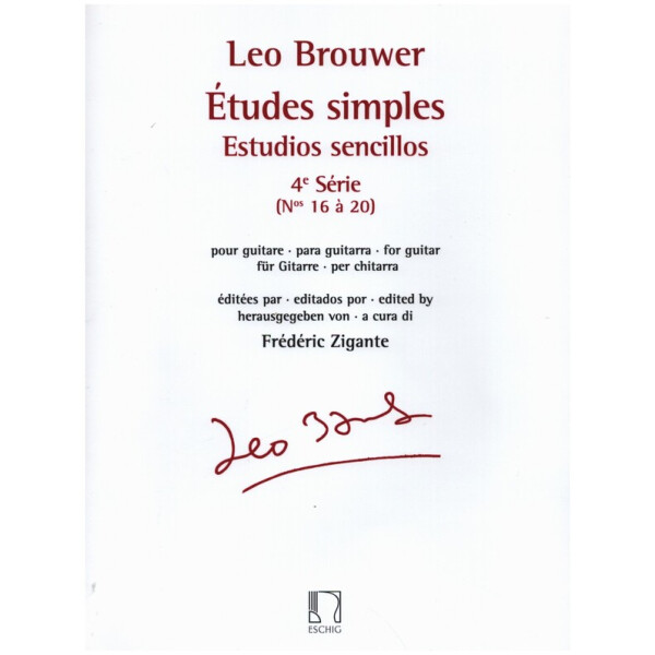 Études simples vol.4 (nos.16-20)