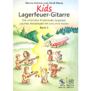Kids Lagerfeuer-Gitarre Band 1 (+CD)