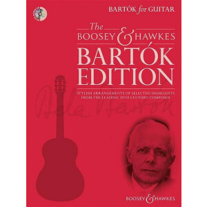 Bart&oacute;k for Guitar (+CD)