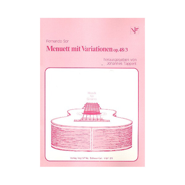 Menuette mit Variationen op.48,3