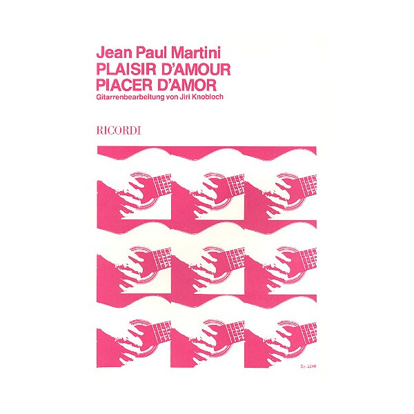 Plaisir damour für Gitarre