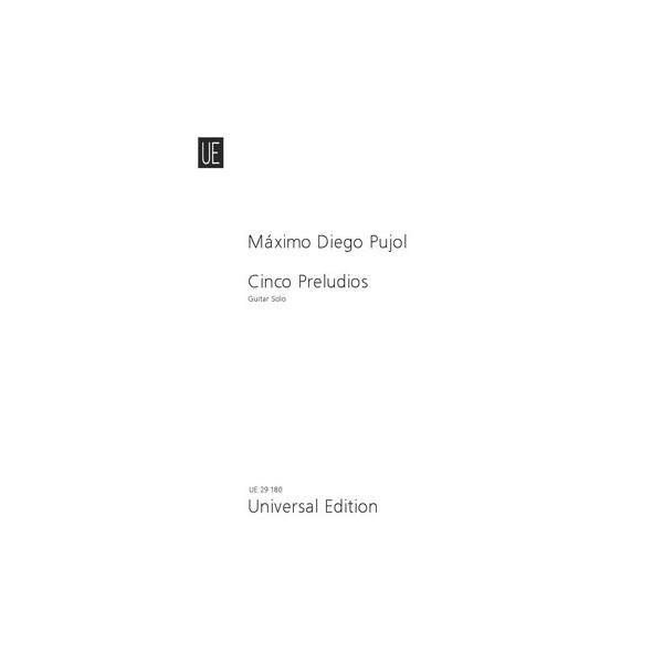 5 preludios guitar solo