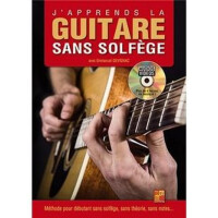 Japprends la guitare sans solfège (frz) (+DVD)