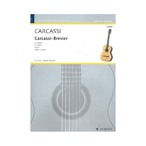 Carcassi-Brevier Band 2 - ausgewählte Werke