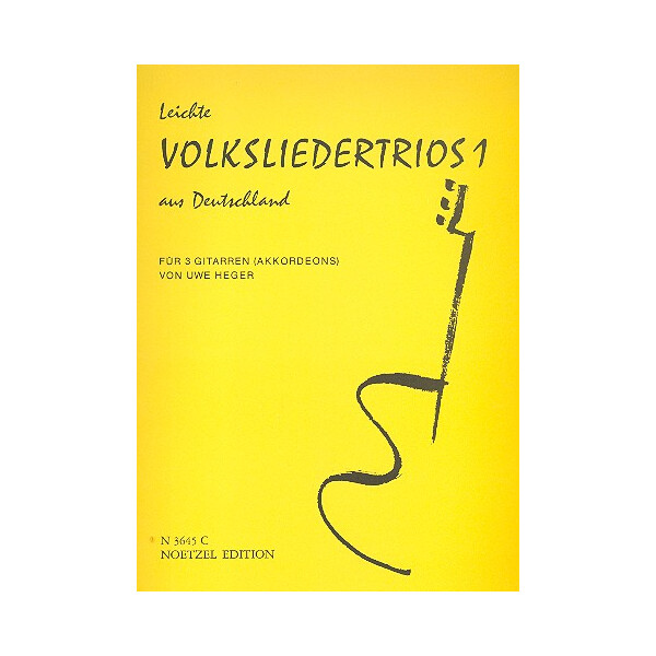 Leichte Volksliedertrios aus Deutschland