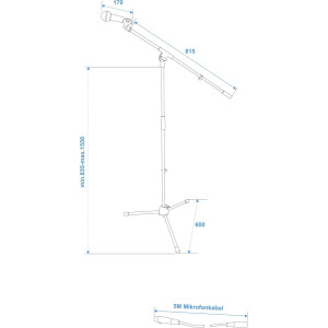 Omnitronic CMK-10 microphone set