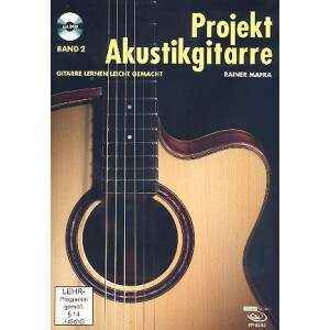 Projekt Akustikgitarre Band 2 (+DVD)