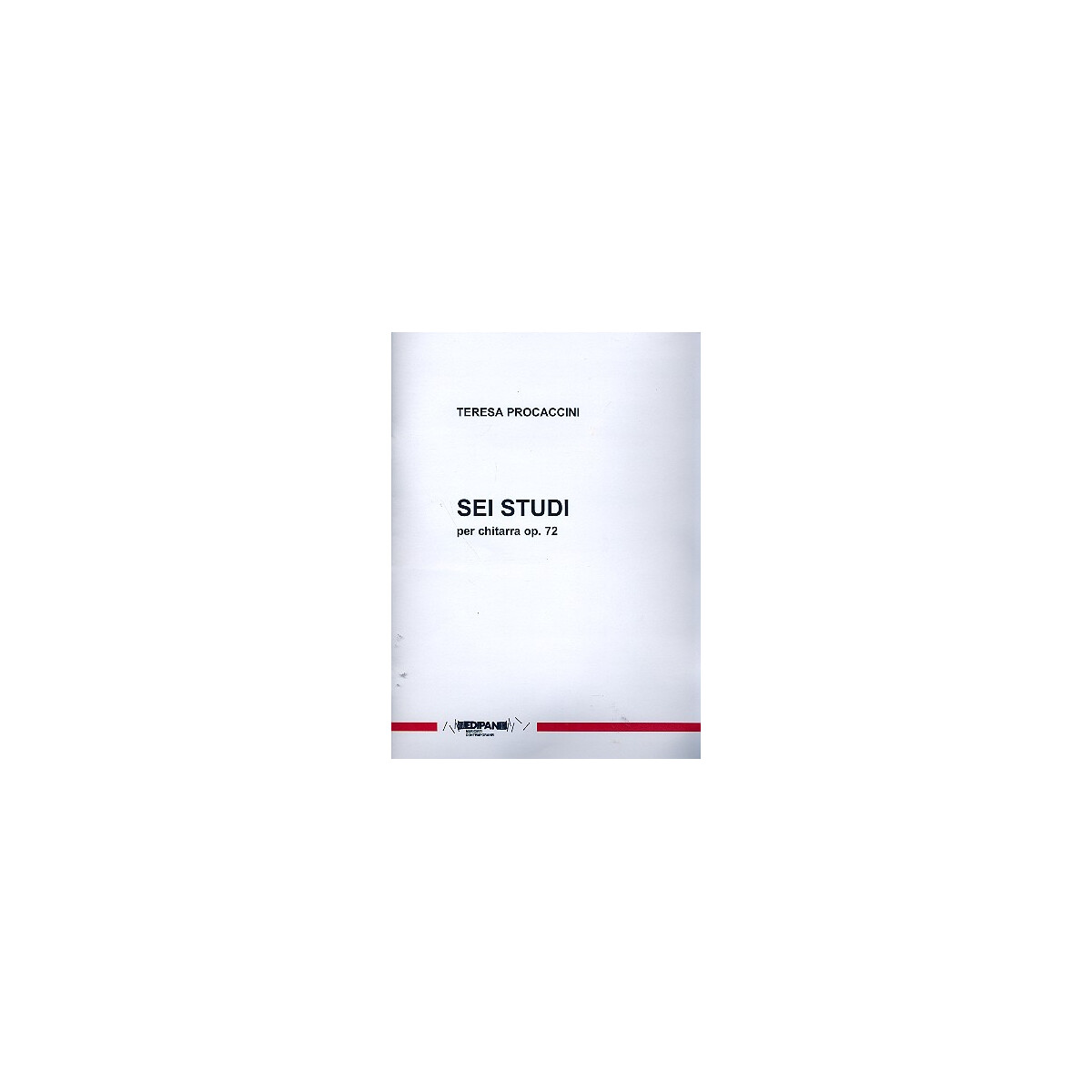 6 Studi op.72 per chitarra box