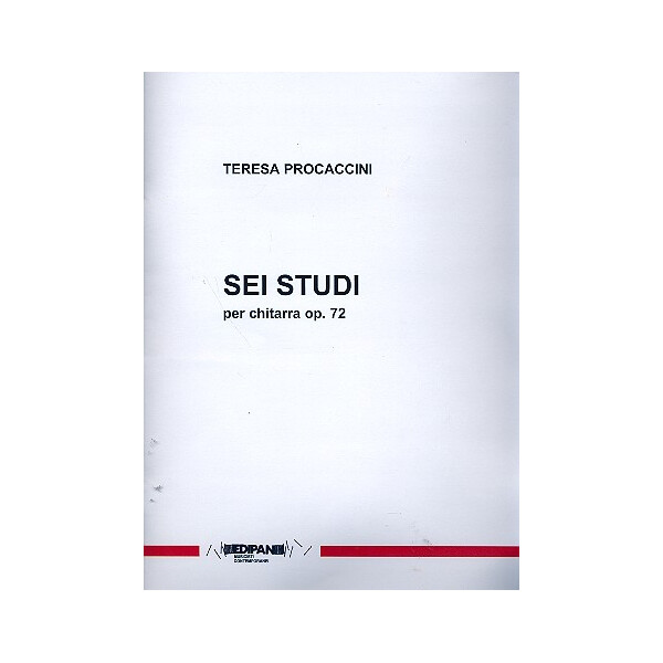6 Studi op.72 per chitarra
