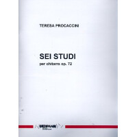 6 Studi op.72 per chitarra