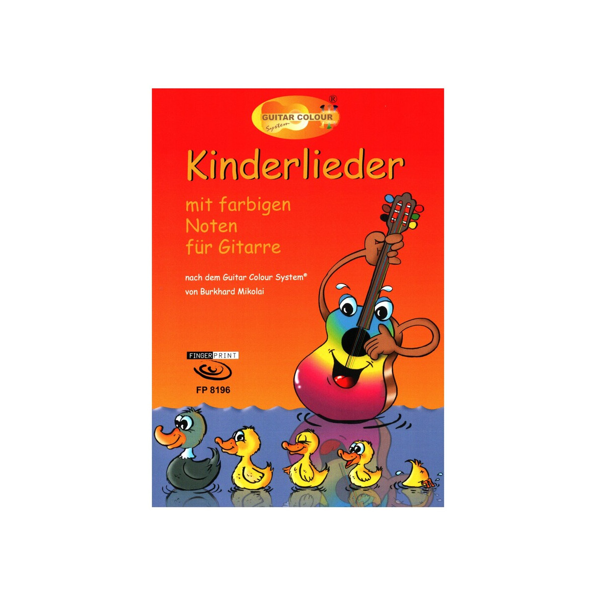 Kinderlieder mit farbigen Noten box