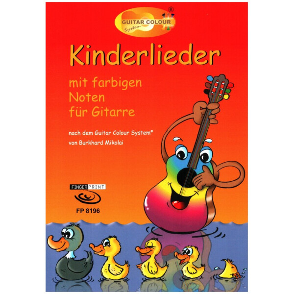 Kinderlieder mit farbigen Noten
