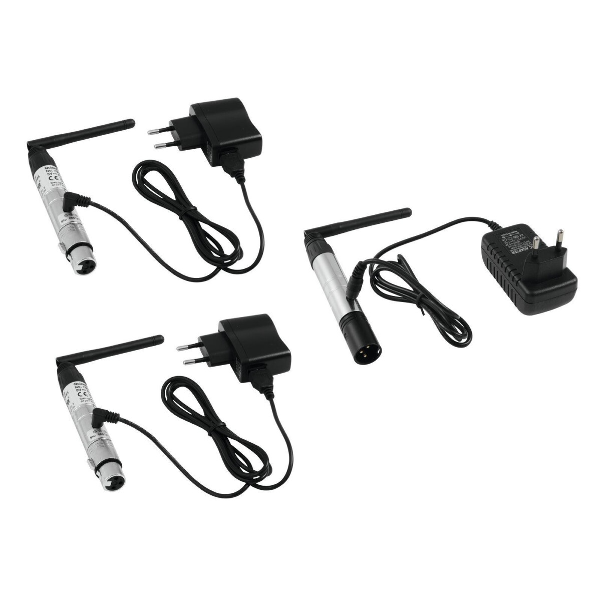 Eurolite Set QuickDMX 1x transmitter + 2x receiver