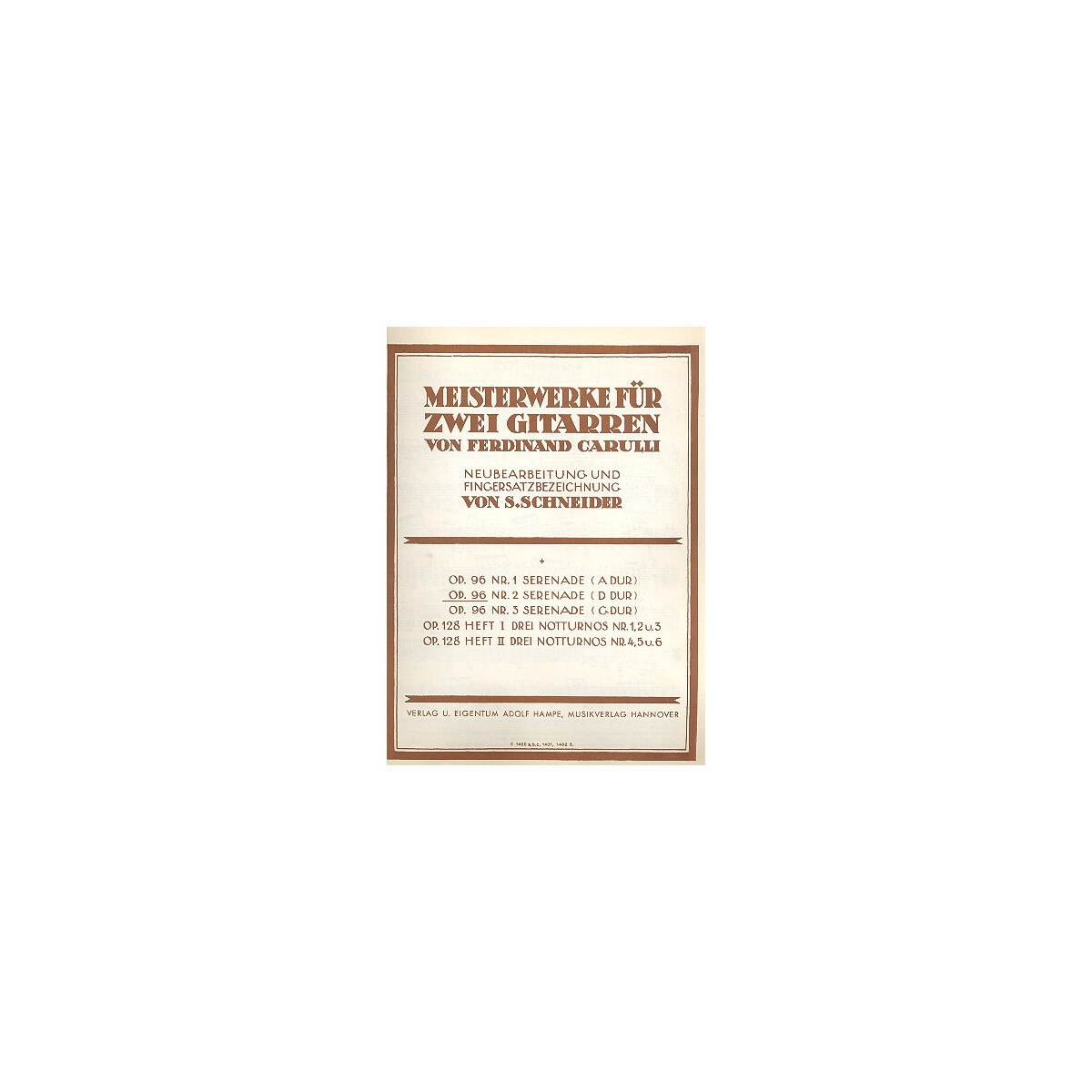 Serenade Nr.2 op.96 D-Dur