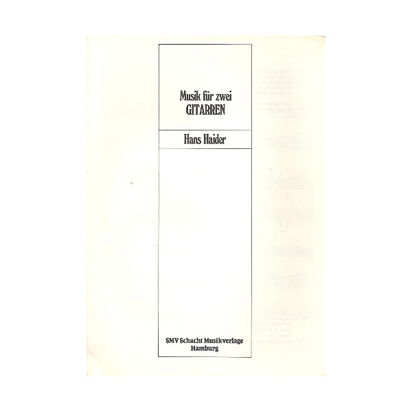 Musik für 2 Gitarren