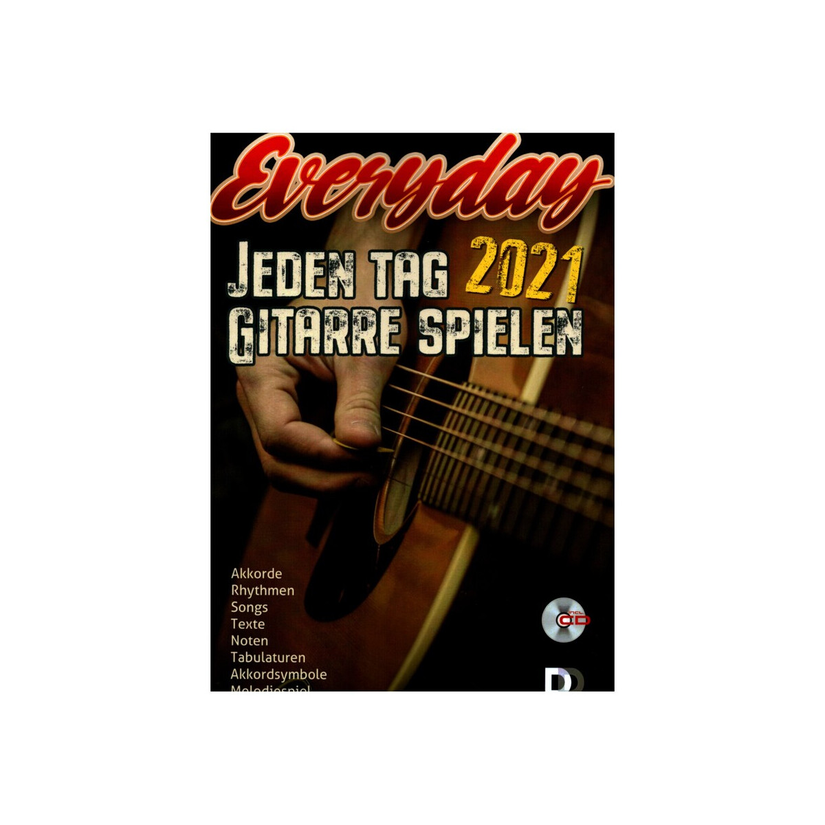 Everyday 2021 - Jeden Tag Gitarre spielen (+CD)