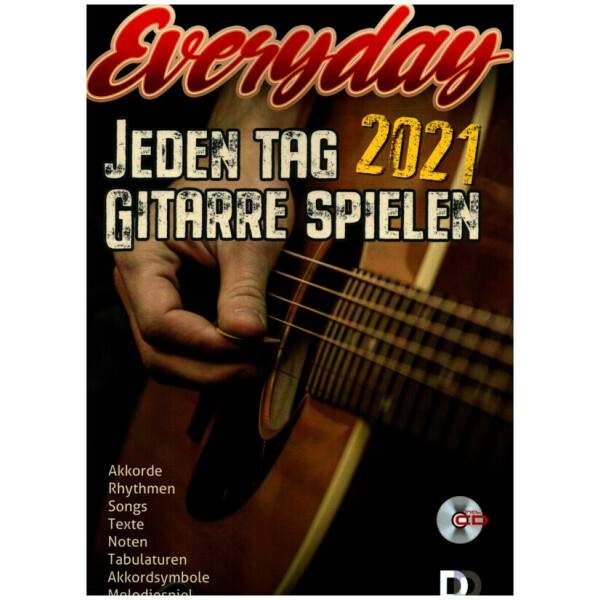 Everyday 2021 - Jeden Tag Gitarre spielen (+CD)