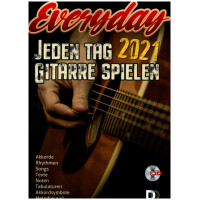 Everyday 2021 - Jeden Tag Gitarre spielen (+CD)