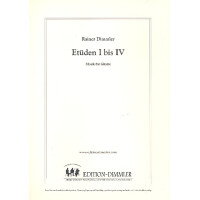 Etüden 1-4 für Gitarre