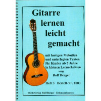Gitarre lernen leicht gemacht Band 3