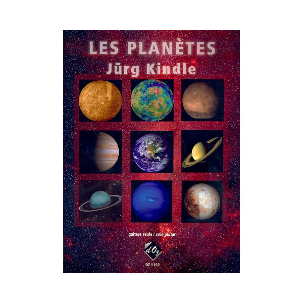 Les planètes pour guitare